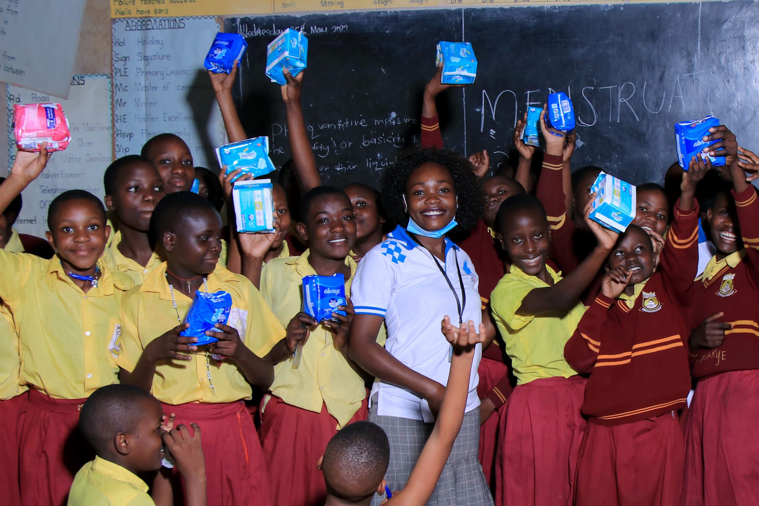 Girls Empowering Girls: 5,800 school girls from fishing communities to benefit from  menstrual hygiene management education. 